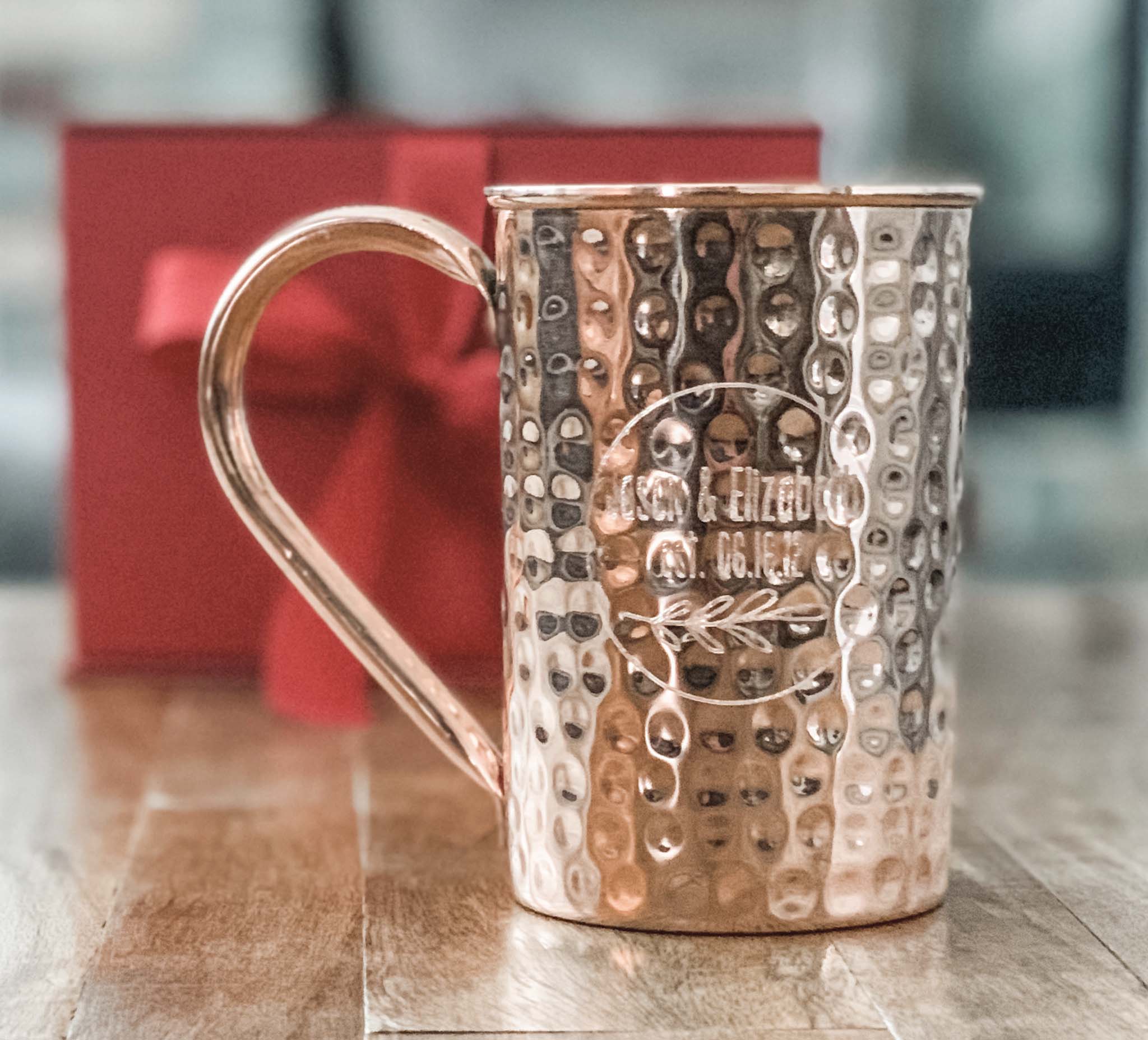 Custom Engraved Special Occasion Copper Mug - Image 5
